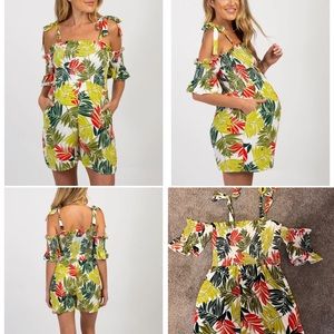 Pinkblush maternity onesie - worn once - size M